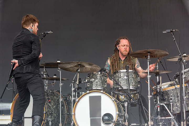 Shinedown @ Rock Am Ring 2018, picture 31, photographed by Edwin Houdevelt - FrontView Magazine