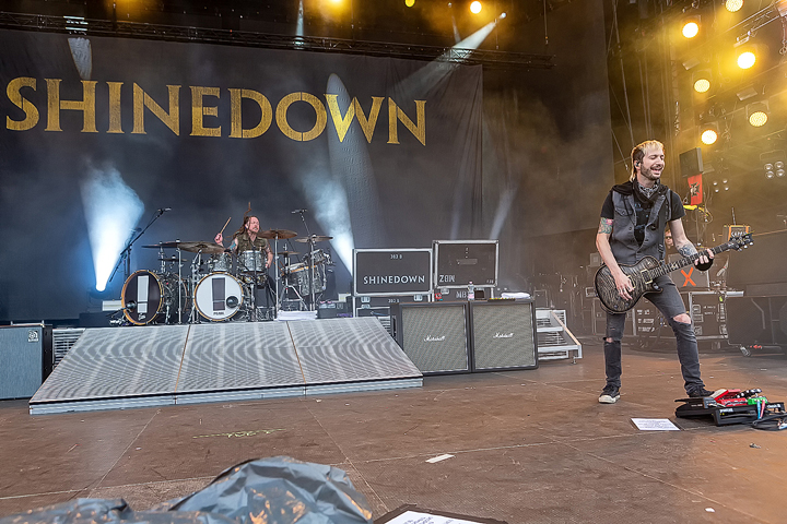 Shinedown @ Rock Am Ring 2018, picture 32, photographed by Edwin Houdevelt - FrontView Magazine