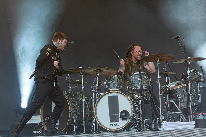 Shinedown @ Rock Am Ring 2018, picture 33, photographed by Edwin Houdevelt - FrontView Magazine