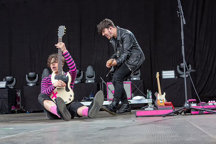 Yungblood @ Rock Am Ring 2018, picture 2, photographed by Edwin Houdevelt - FrontView Magazine