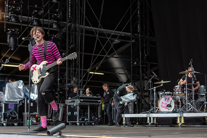 Yungblood @ Rock Am Ring 2018, picture 20, photographed by Edwin Houdevelt - FrontView Magazine