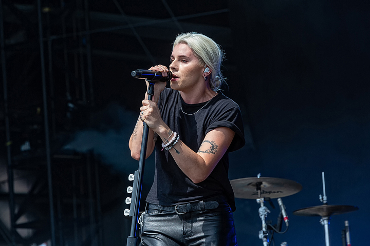 Pvris @ Rock Am Ring 2018, picture 1, photographed by Edwin Houdevelt - FrontView Magazine