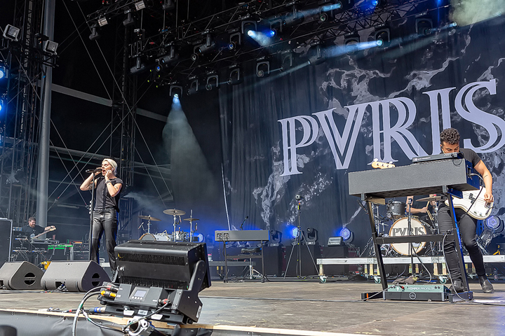 Pvris @ Rock Am Ring 2018, picture 13, photographed by Edwin Houdevelt - FrontView Magazine