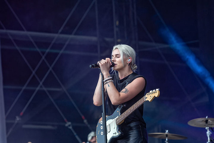 Pvris @ Rock Am Ring 2018, picture 23, photographed by Edwin Houdevelt - FrontView Magazine