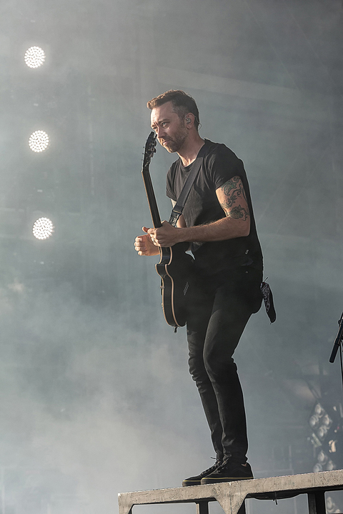 Rise Against @ Rock Am Ring 2018, foto 2, foto's door Edwin Houdevelt - FrontView Magazine