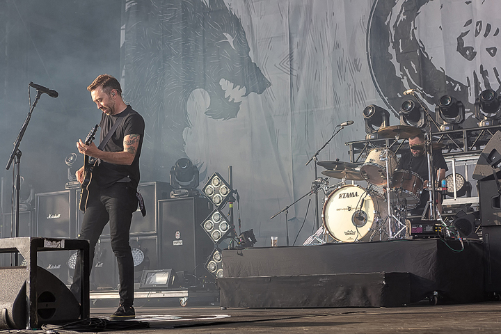 Rise Against @ Rock Am Ring 2018, foto 3, foto's door Edwin Houdevelt - FrontView Magazine