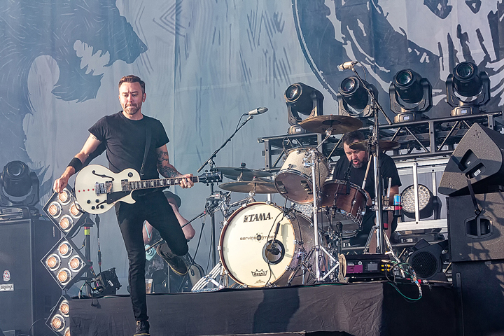 Rise Against @ Rock Am Ring 2018, foto 4, foto's door Edwin Houdevelt - FrontView Magazine