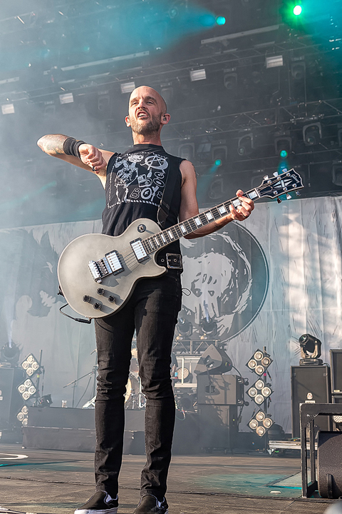 Rise Against @ Rock Am Ring 2018, foto 11, foto's door Edwin Houdevelt - FrontView Magazine