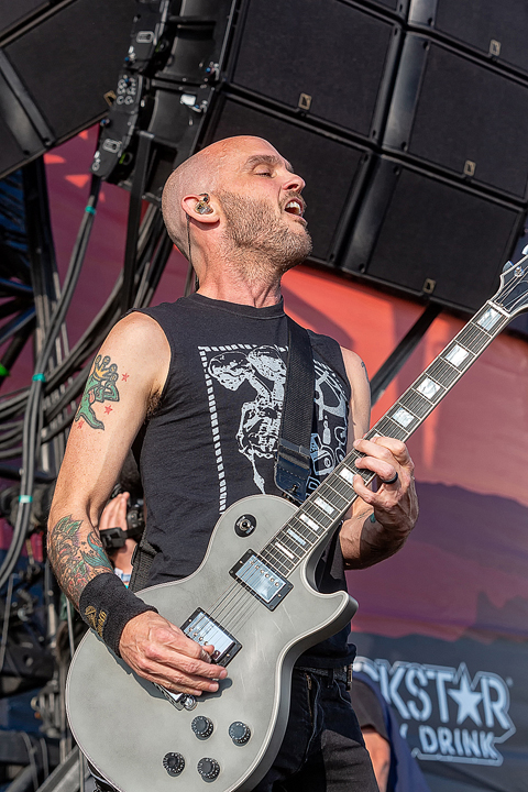 Rise Against @ Rock Am Ring 2018, foto 12, foto's door Edwin Houdevelt - FrontView Magazine