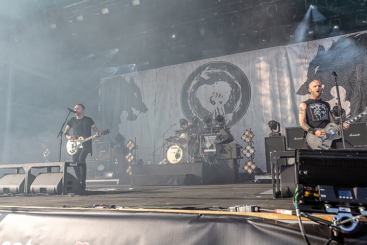 Rise Against @ Rock Am Ring 2018, foto 14, foto's door Edwin Houdevelt - FrontView Magazine