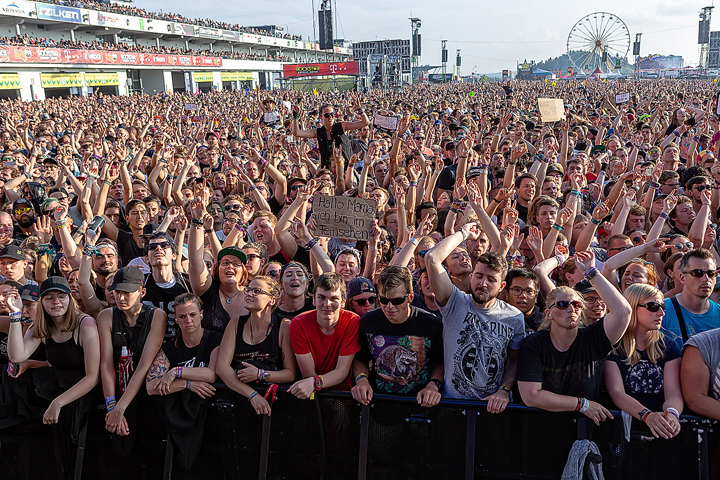 Rise Against @ Rock Am Ring 2018, foto 16, foto's door Edwin Houdevelt - FrontView Magazine