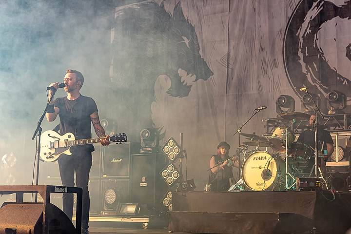 Rise Against @ Rock Am Ring 2018, foto 18, foto's door Edwin Houdevelt - FrontView Magazine