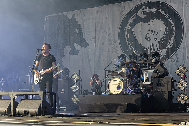Rise Against @ Rock Am Ring 2018, foto 21, foto's door Edwin Houdevelt - FrontView Magazine