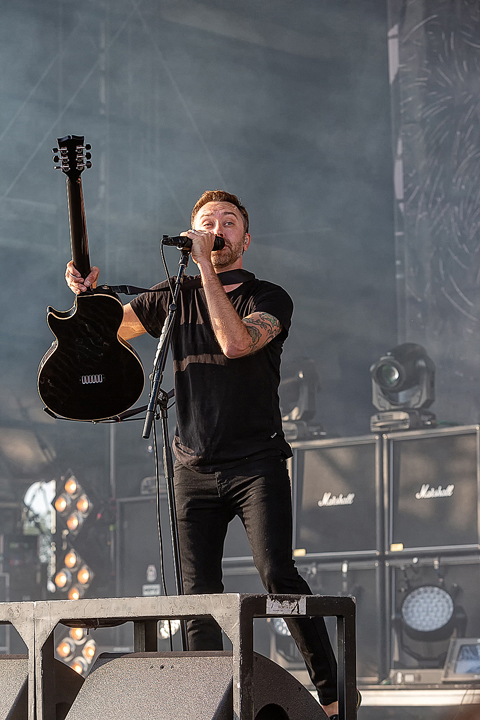 Rise Against @ Rock Am Ring 2018, foto 25, foto's door Edwin Houdevelt - FrontView Magazine