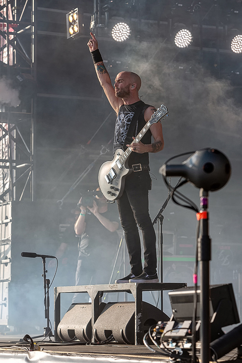 Rise Against @ Rock Am Ring 2018, foto 27, foto's door Edwin Houdevelt - FrontView Magazine
