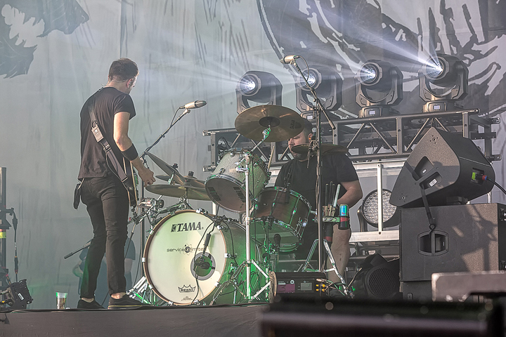 Rise Against @ Rock Am Ring 2018, foto 31, foto's door Edwin Houdevelt - FrontView Magazine