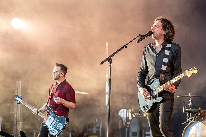 Snow Patrol @ Rock Am Ring 2018, picture 17, photographed by Edwin Houdevelt - FrontView Magazine