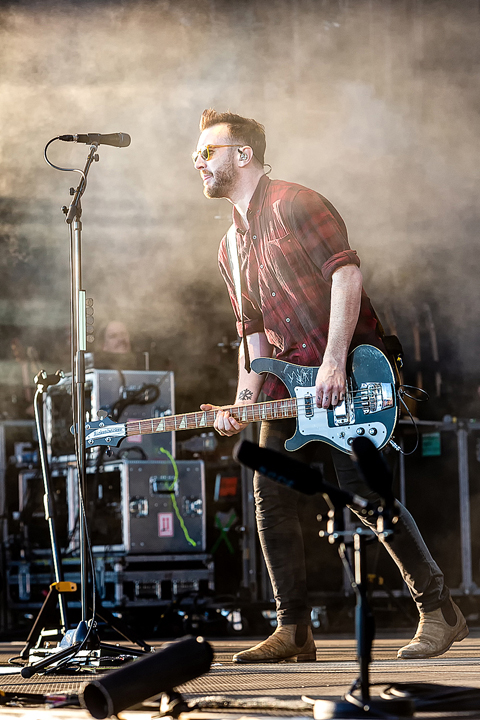 Snow Patrol @ Rock Am Ring 2018, picture 32, photographed by Edwin Houdevelt - FrontView Magazine