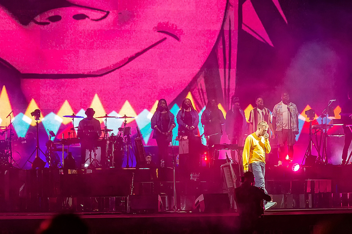 Gorillaz @ Rock Am Ring 2018, picture 2, photographed by Edwin Houdevelt - FrontView Magazine
