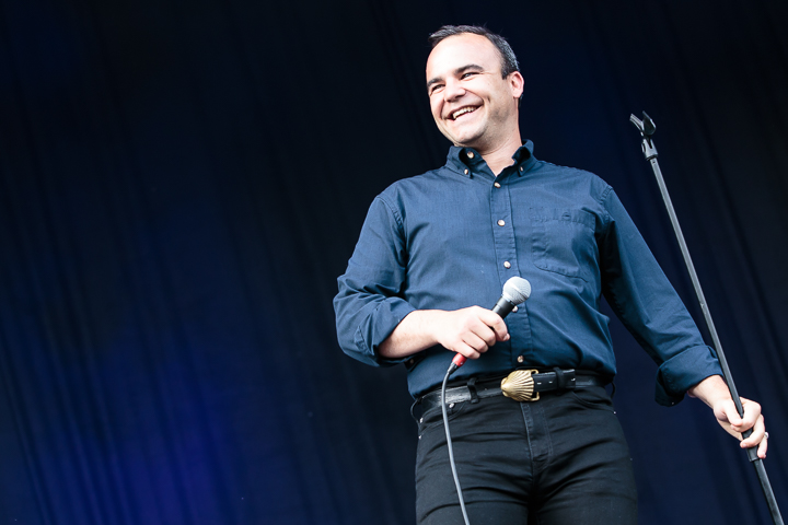 Future Islands @ Best Kept Secret 2018, picture 2, photographed by Dorien Goetschalckx - FrontView Magazine