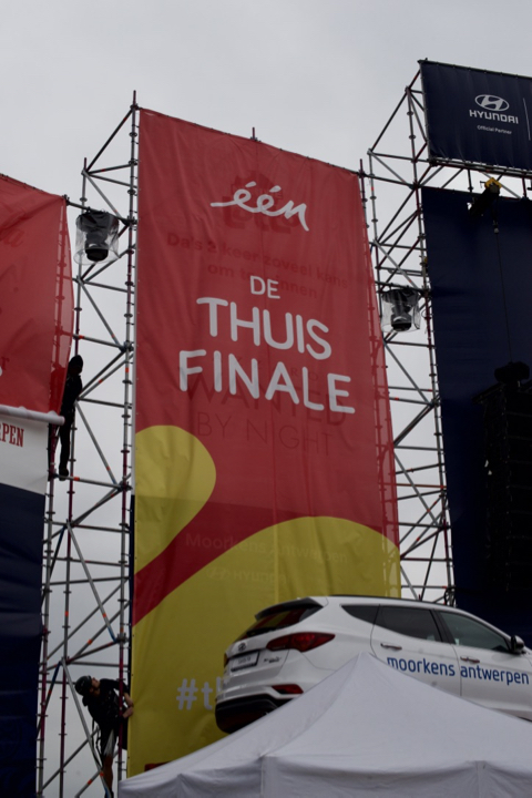 Thuis-finale op groot scherm @ Antwerpen, foto 12, foto's door Bart Baevegems - FrontView Magazine