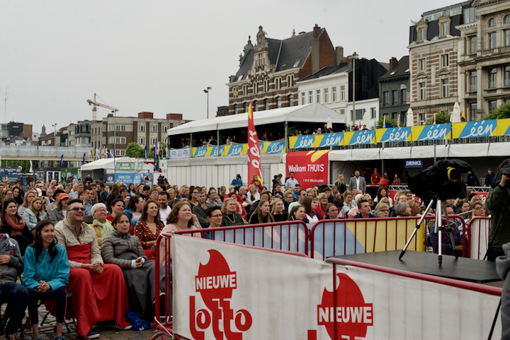 Thuis-finale op groot scherm @ Antwerpen, foto 17, foto's door Bart Baevegems - FrontView Magazine