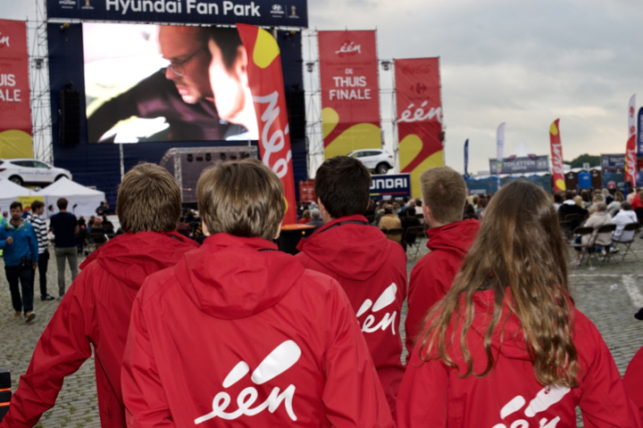 Thuis-finale op groot scherm @ Antwerpen, foto 23, foto's door Bart Baevegems - FrontView Magazine