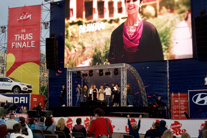 Thuis-finale op groot scherm @ Antwerpen, foto 26, foto's door Bart Baevegems - FrontView Magazine