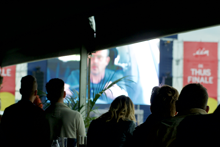 Thuis-finale op groot scherm @ Antwerpen, foto 47, foto's door Bart Baevegems - FrontView Magazine
