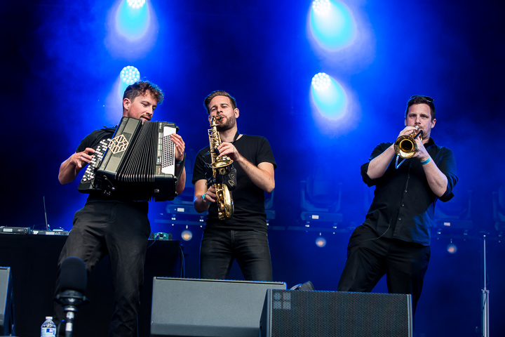 Merdan Taplak Orkestar @ Kanaalfeesten, picture 10, photographed by Marc Verdonck - FrontView Magazine