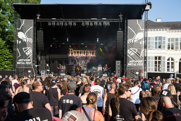Pestilence @ Antwerp Metal Fest 2018, picture 21, photographed by Marc Verdonck - FrontView Magazine