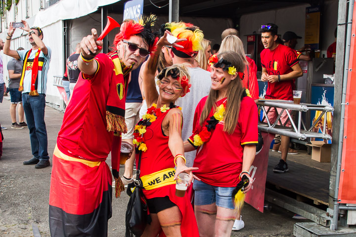 Sfeerbeelden Brazilië-Belgie @ Huyndai Fan Park Antwerpen, picture 1, photographed by Marc Verdonck - FrontView Magazine