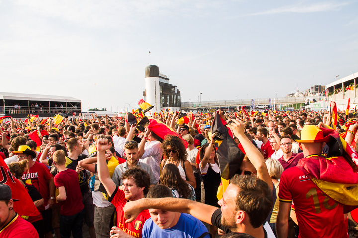 Sfeerbeelden Brazilië-Belgie @ Huyndai Fan Park Antwerpen, picture 5, photographed by Marc Verdonck - FrontView Magazine