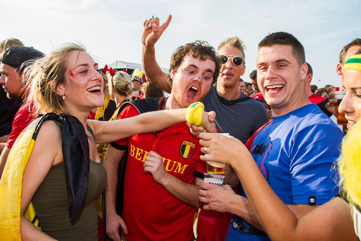 Sfeerbeelden Brazilië-Belgie @ Huyndai Fan Park Antwerpen, picture 10, photographed by Marc Verdonck - FrontView Magazine