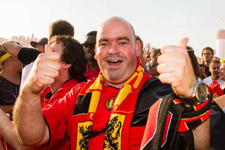 Sfeerbeelden Brazilië-Belgie @ Huyndai Fan Park Antwerpen, picture 17, photographed by Marc Verdonck - FrontView Magazine