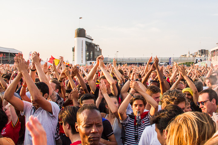 Sfeerbeelden Brazilië-Belgie @ Huyndai Fan Park Antwerpen, picture 25, photographed by Marc Verdonck - FrontView Magazine