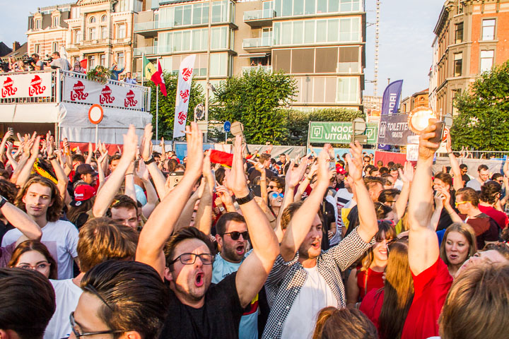 Sfeerbeelden Brazilië-Belgie @ Huyndai Fan Park Antwerpen, picture 26, photographed by Marc Verdonck - FrontView Magazine