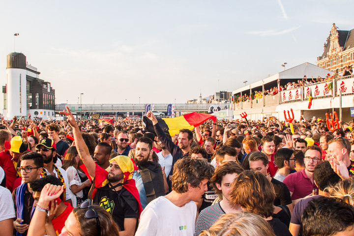 Sfeerbeelden Brazilië-Belgie @ Huyndai Fan Park Antwerpen, picture 29, photographed by Marc Verdonck - FrontView Magazine