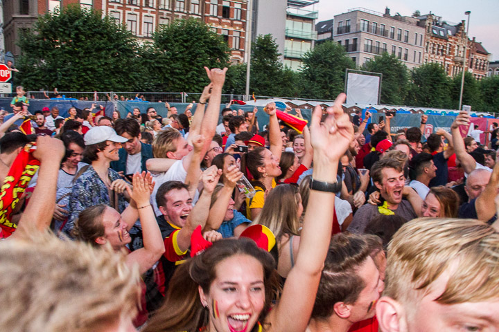 Sfeerbeelden Brazilië-Belgie @ Huyndai Fan Park Antwerpen, picture 44, photographed by Marc Verdonck - FrontView Magazine