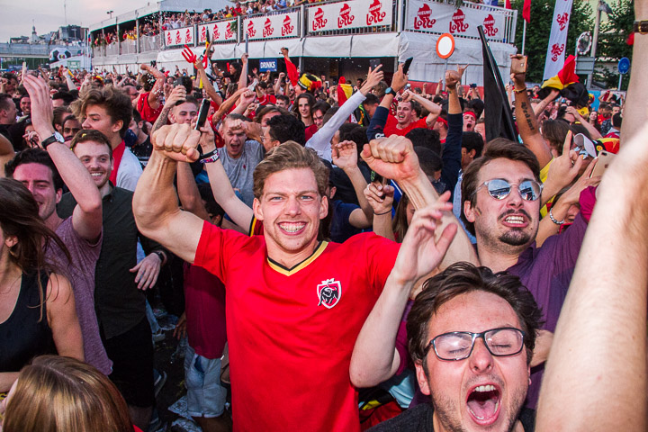 Sfeerbeelden Brazilië-Belgie @ Huyndai Fan Park Antwerpen, picture 45, photographed by Marc Verdonck - FrontView Magazine