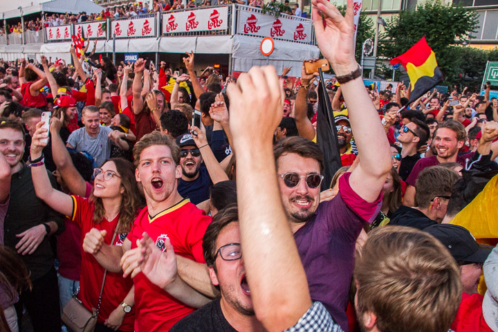 Sfeerbeelden Brazilië-Belgie @ Huyndai Fan Park Antwerpen, picture 46, photographed by Marc Verdonck - FrontView Magazine