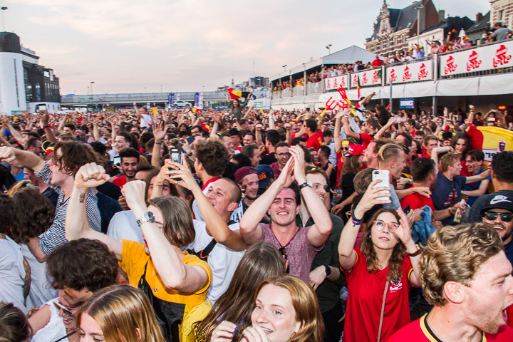 Sfeerbeelden Brazilië-Belgie @ Huyndai Fan Park Antwerpen, picture 48, photographed by Marc Verdonck - FrontView Magazine