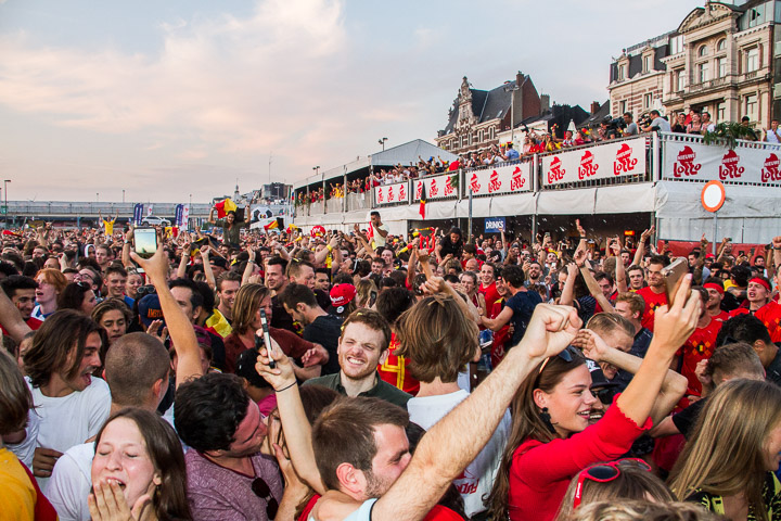 Sfeerbeelden Brazilië-Belgie @ Huyndai Fan Park Antwerpen, picture 50, photographed by Marc Verdonck - FrontView Magazine