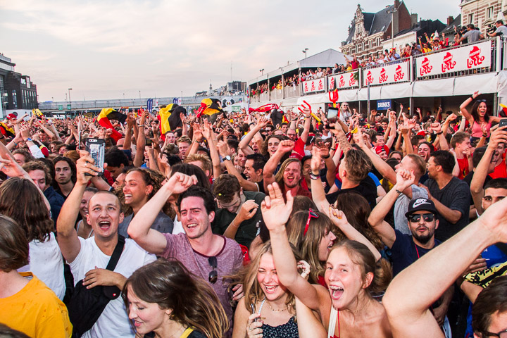 Sfeerbeelden Brazilië-Belgie @ Huyndai Fan Park Antwerpen, picture 53, photographed by Marc Verdonck - FrontView Magazine