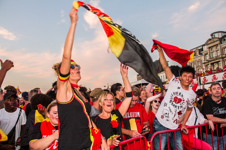 Sfeerbeelden Brazilië-Belgie @ Huyndai Fan Park Antwerpen, picture 72, photographed by Marc Verdonck - FrontView Magazine