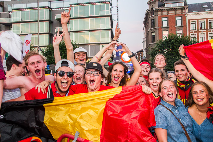 Sfeerbeelden Brazilië-Belgie @ Huyndai Fan Park Antwerpen, picture 76, photographed by Marc Verdonck - FrontView Magazine
