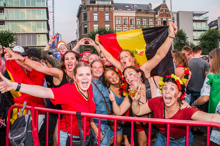 Sfeerbeelden Brazilië-Belgie @ Huyndai Fan Park Antwerpen, picture 77, photographed by Marc Verdonck - FrontView Magazine