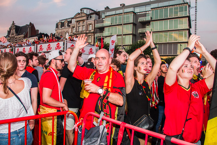 Sfeerbeelden Brazilië-Belgie @ Huyndai Fan Park Antwerpen, picture 79, photographed by Marc Verdonck - FrontView Magazine