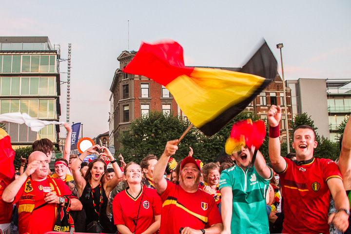 Sfeerbeelden Brazilië-Belgie @ Huyndai Fan Park Antwerpen, picture 83, photographed by Marc Verdonck - FrontView Magazine