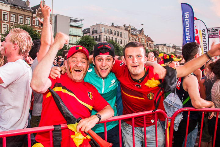 Sfeerbeelden Brazilië-Belgie @ Huyndai Fan Park Antwerpen, picture 87, photographed by Marc Verdonck - FrontView Magazine